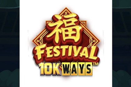 Festival 10K Ways Online Slot Logo