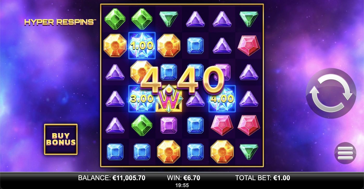 Hyper Respins: image of winning