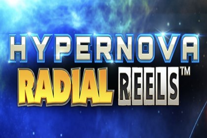 Hypernova Radial Reels Online Slot Logo