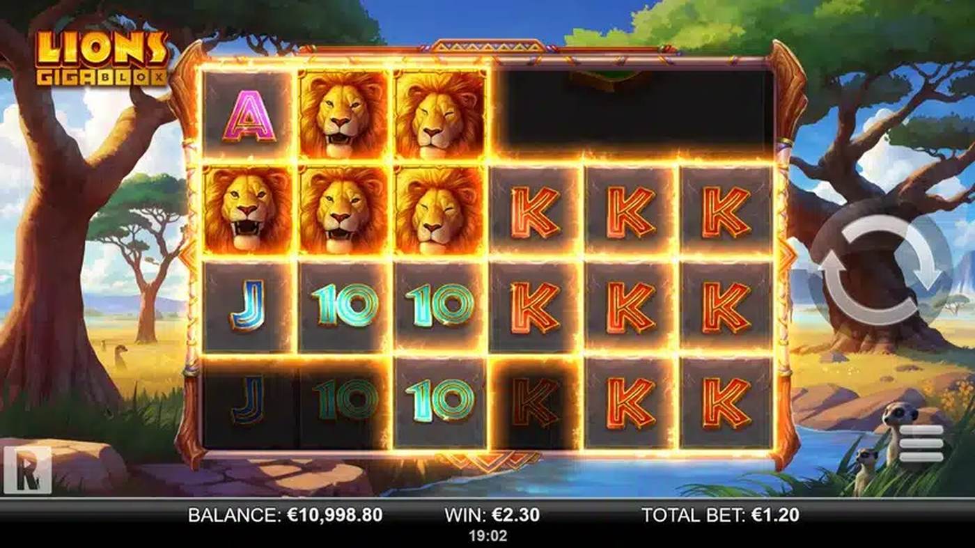 Lions Gigablox: image of winning