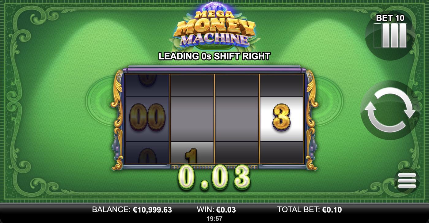 Mega Money Machine: image of winning