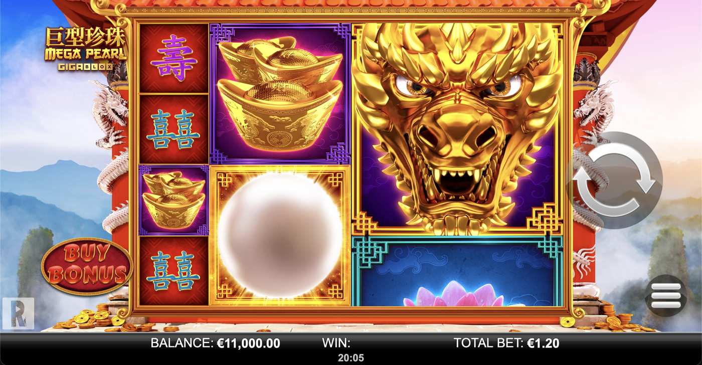 Mega Pearl Gigablox: image of main menu