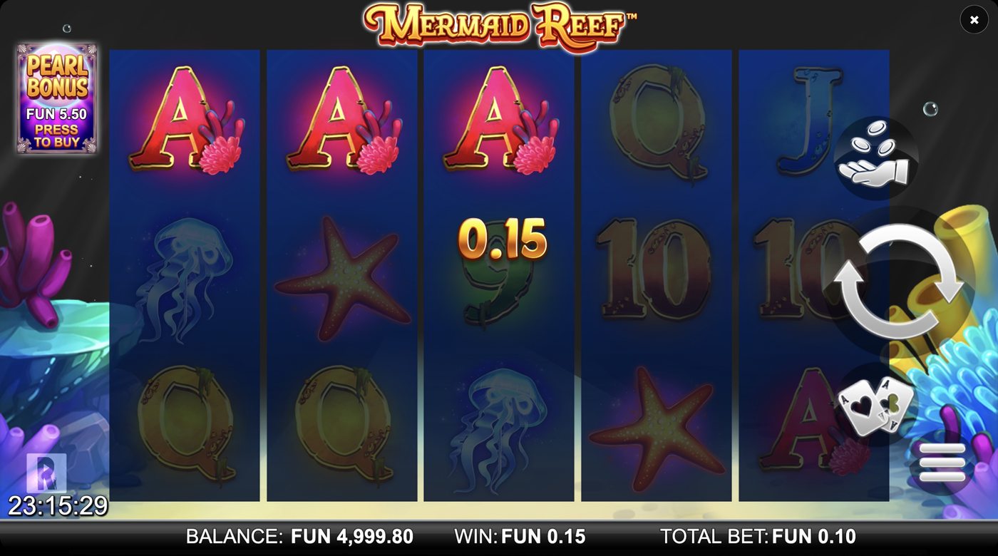 Mermaid Reef: image of winning