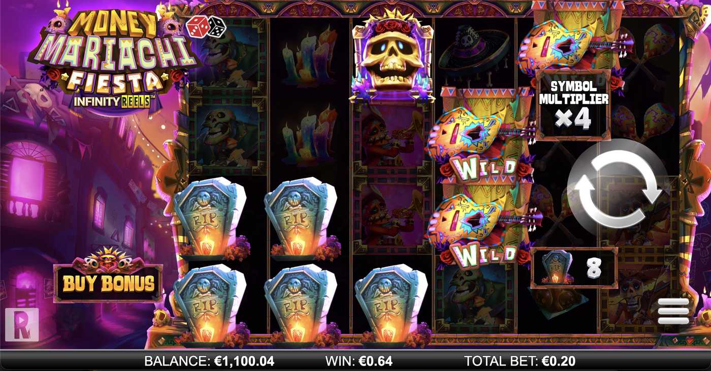 Money Mariachi Fiesta Infinity Reels: image of winning