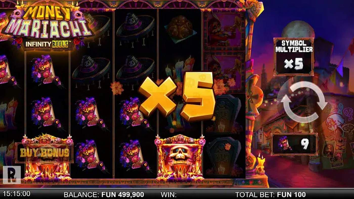 Money Mariachi Infinity Reels: image of winning