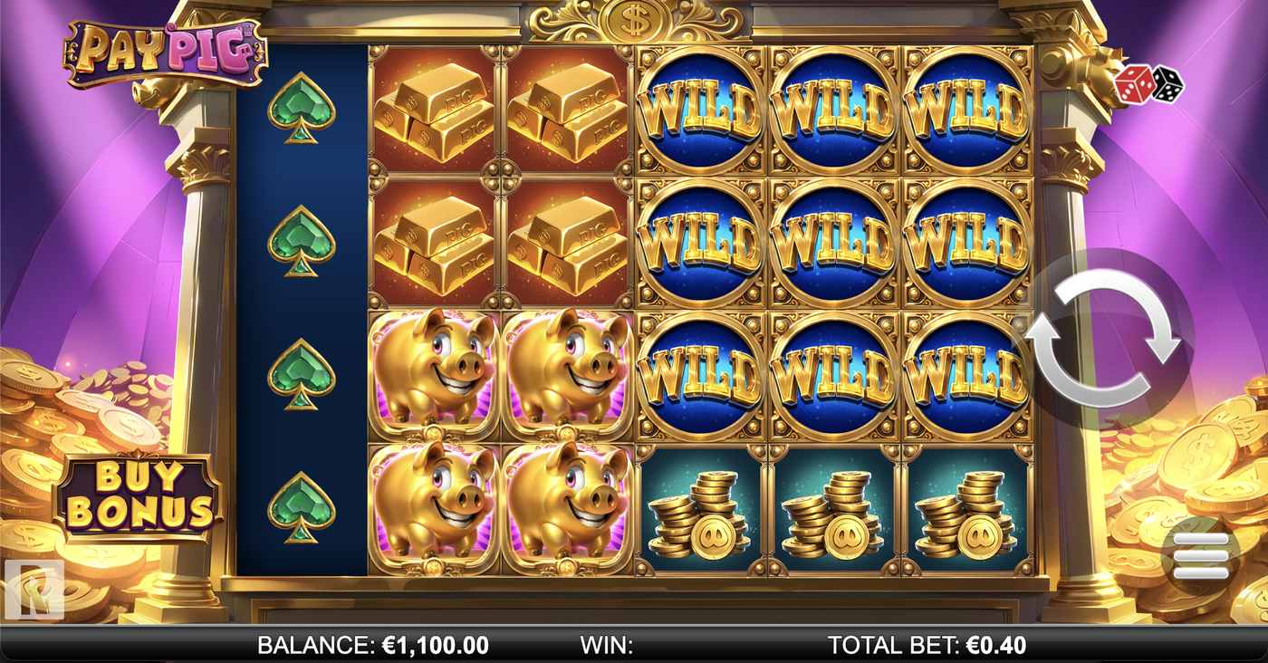 Pay Pig: image of main menu