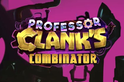 Professor Clank’s Combinator Online Slot Logo