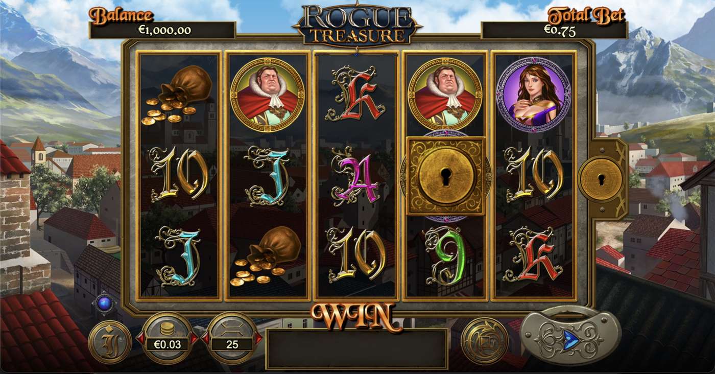 Rogue Treasure: image of main menu