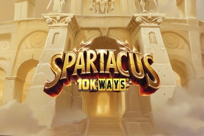 Spartacus 10K Ways Online Slot Logo