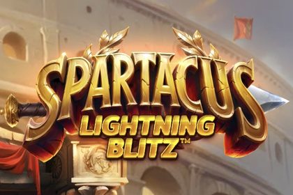 Spartacus Lightning Blitz Online Slot Logo