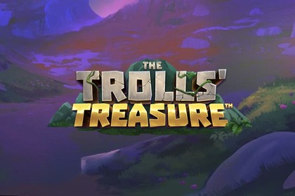 The Trolls Treasure Online Slot Logo