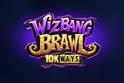 Wizbang Brawl 10K Ways Online Slot Logo