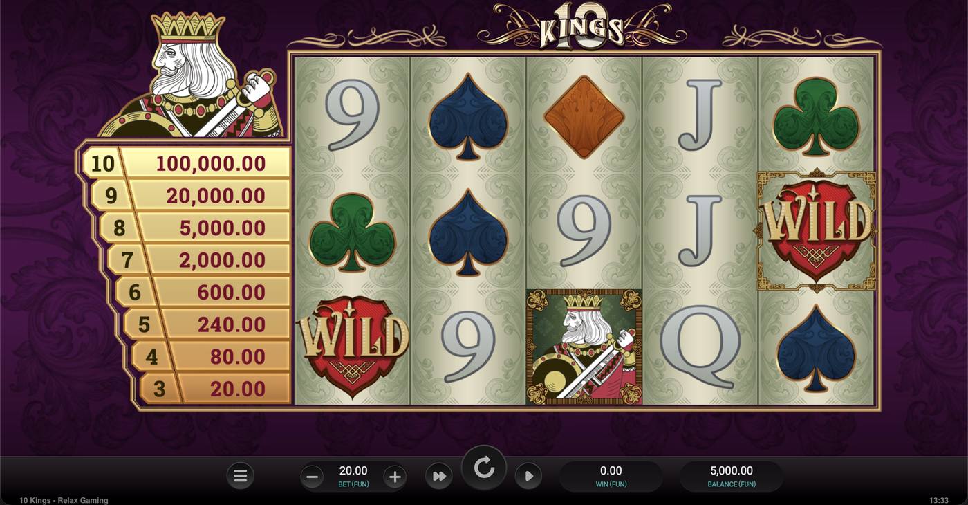 5 Tombs of Fortune: image of main menu