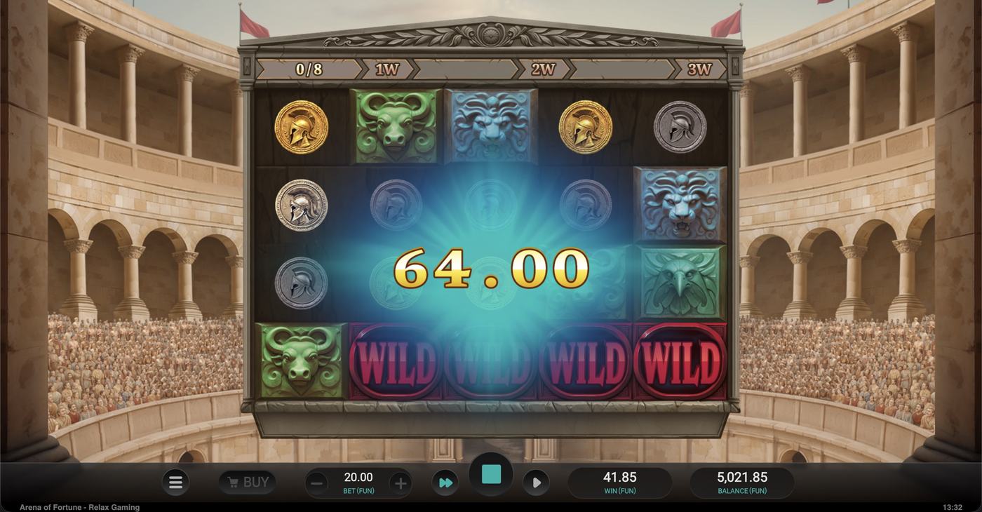 Arena of Fortune: image of winning