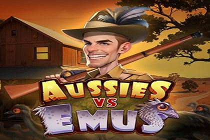 Aussies vs Emus Online Slot Logo