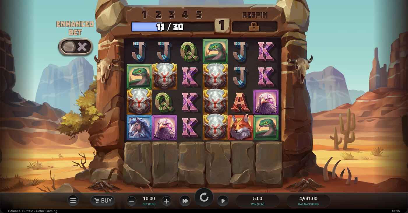 Celestial Buffalo: image of winning