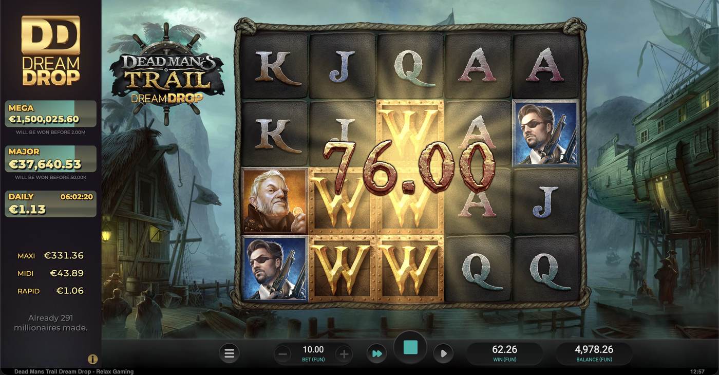 Dead Man's Trail Dream Drop: image of winning