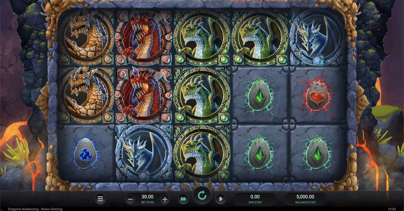 Dragons Awakening: image of main menu