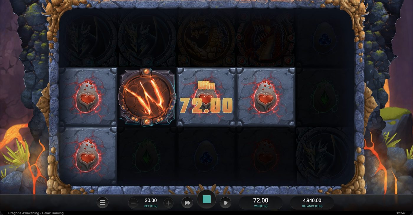 Dragons Awakening: image of winning