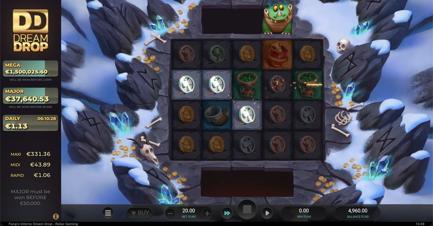 Fang's Inferno Dream Drop: image of winning