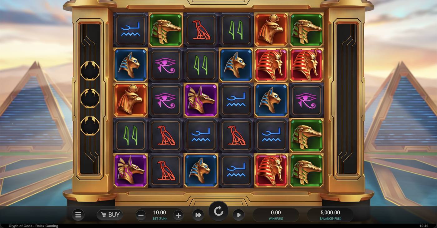 Glyph of Gods: image of main menu