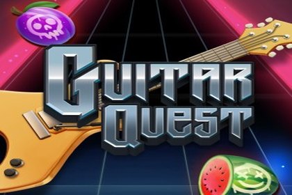 Guitar Quest Online Slot Logo