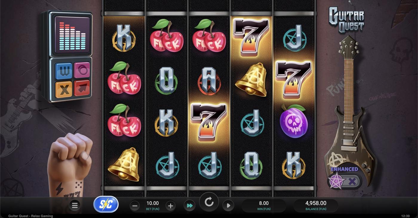 Guitar Quest: image of winning