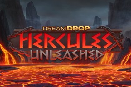 Hercules Unleashed Dream Drop Online Slot Logo