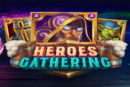 Heroes' Gathering Online Slot Logo