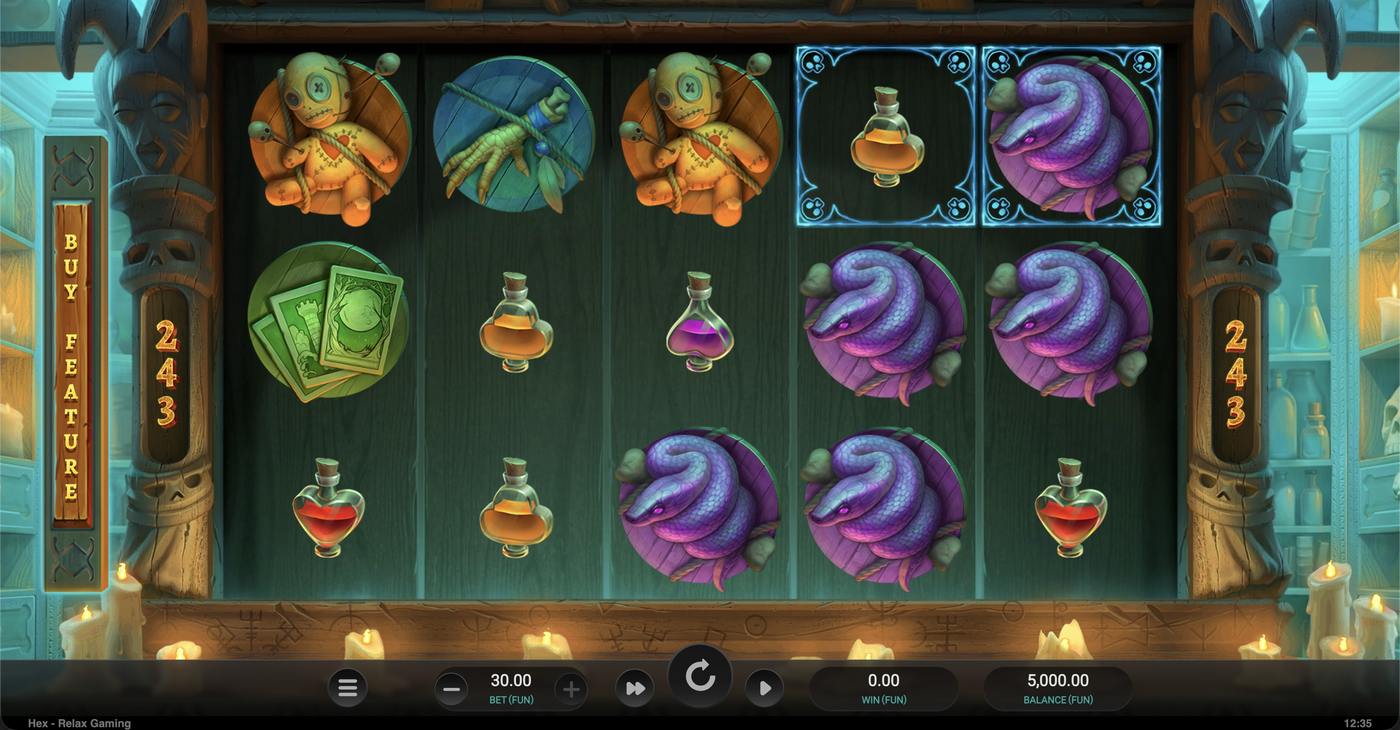 Hex: image of main menu