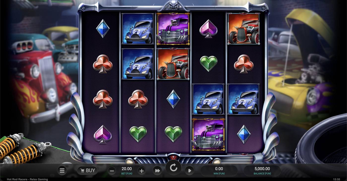 Hot Rod Racers: image of main menu