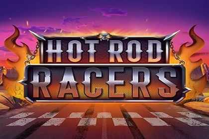Hot Rod Racers Online Slot Logo