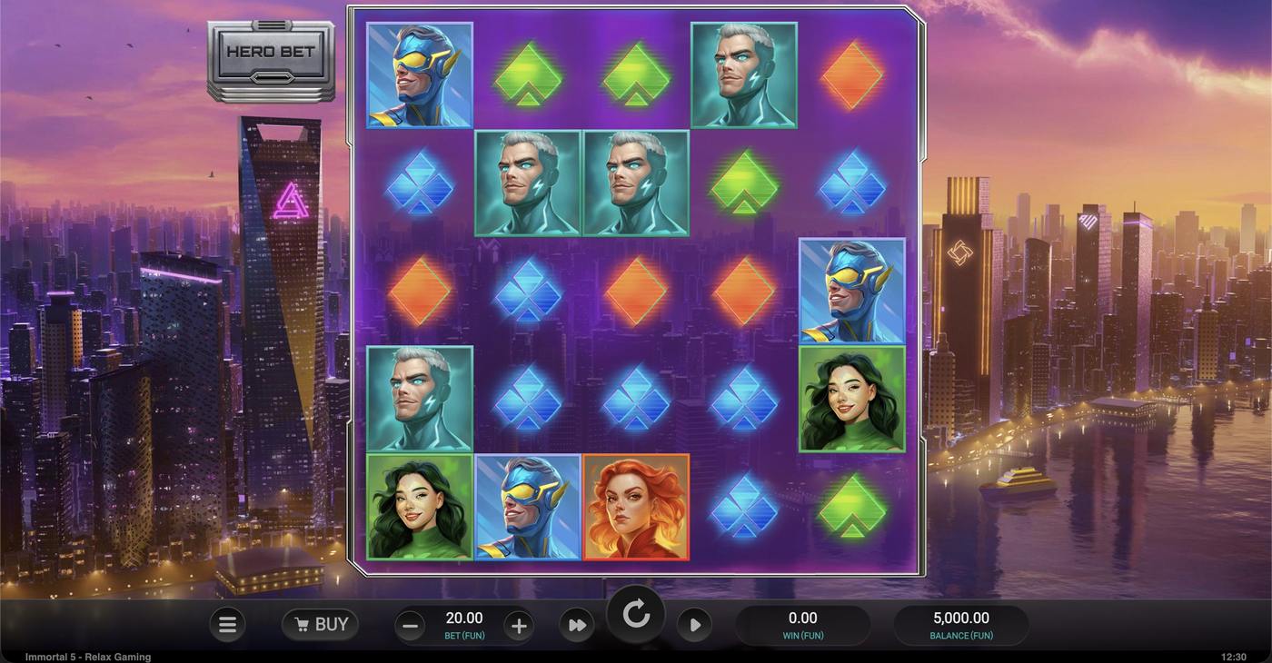 Immortal 5: image of main menu