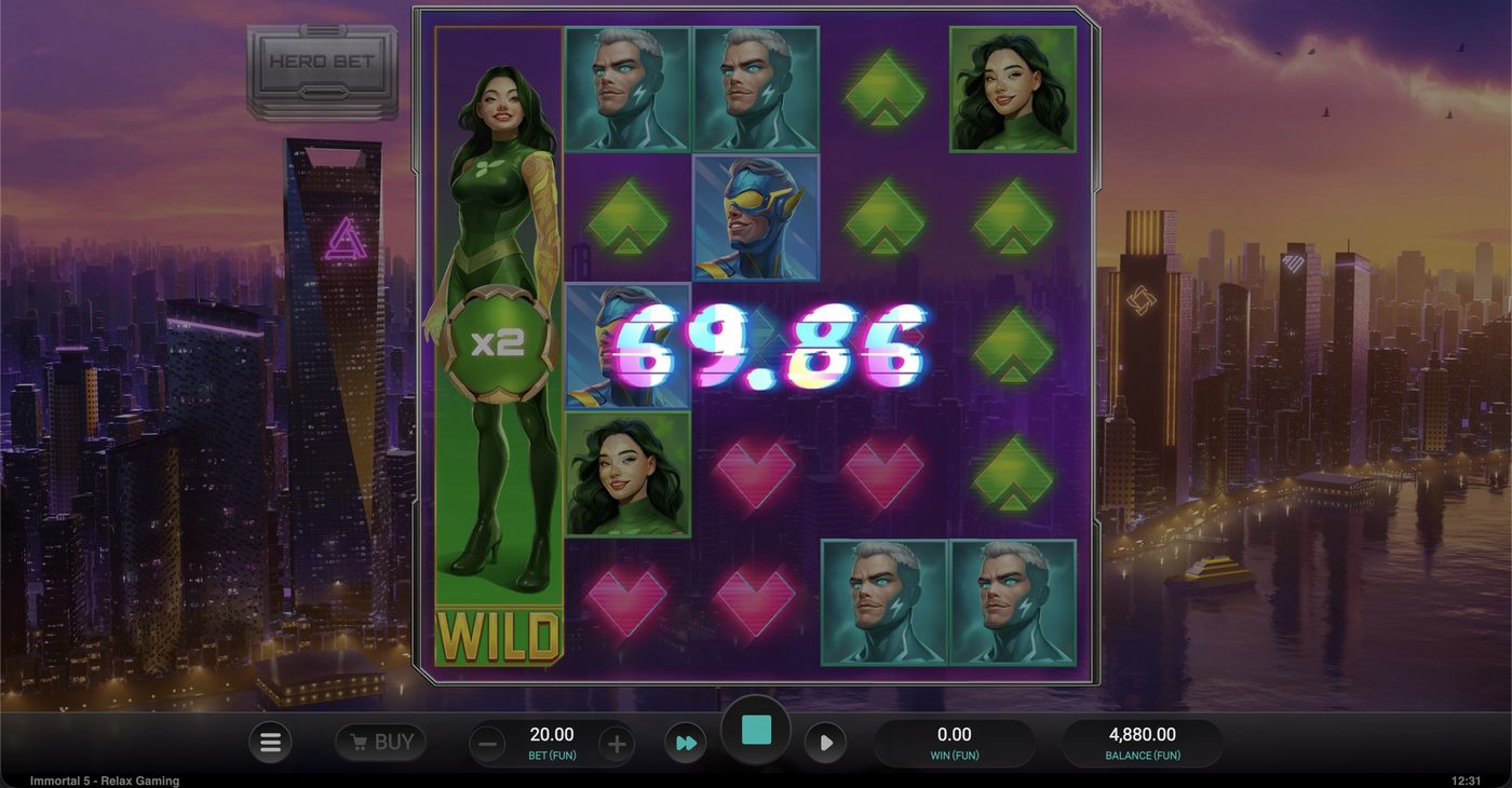 Immortal 5: image of winning