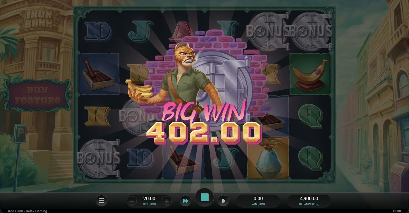 Iron Bank: image of winning