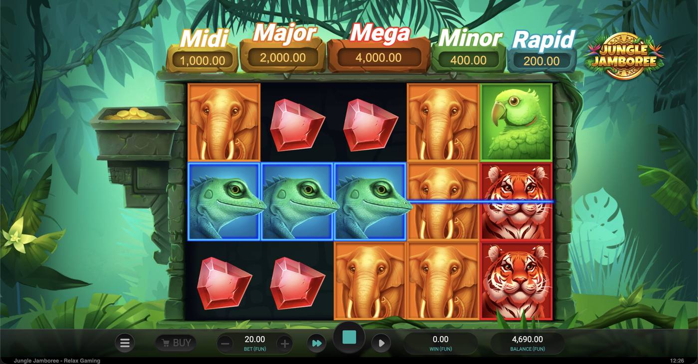 Jungle Jamboree: image of winning