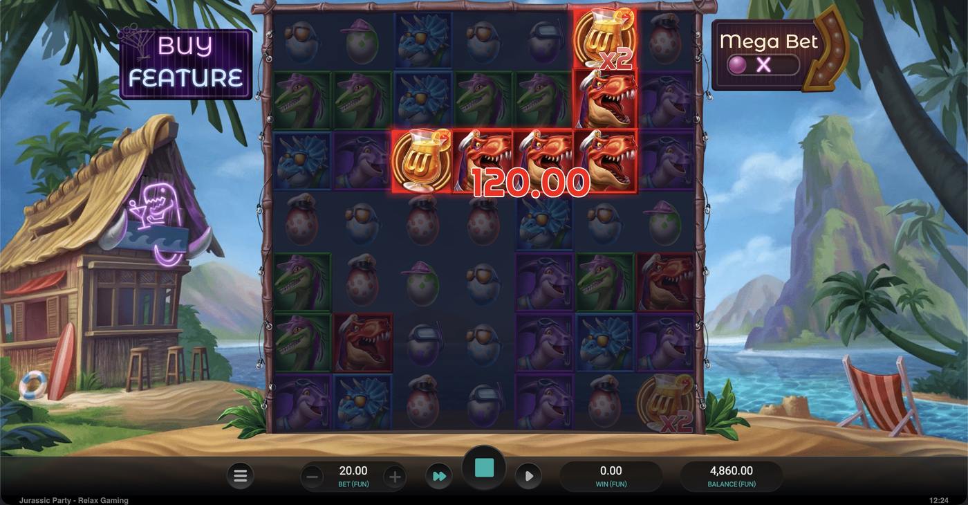 Jurassic Party: image of winning