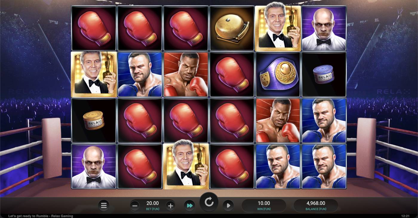 Let's get ready to Rumble: image of winning