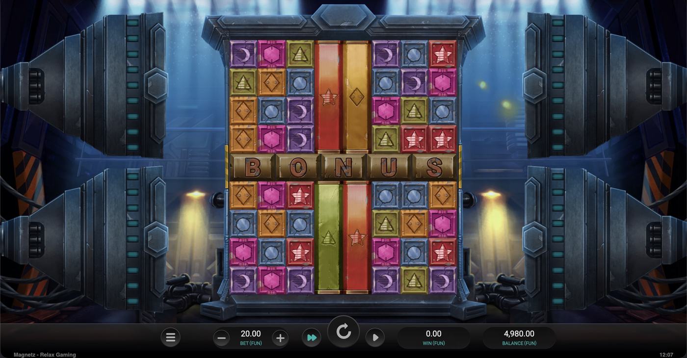 Magnetz: image of main menu
