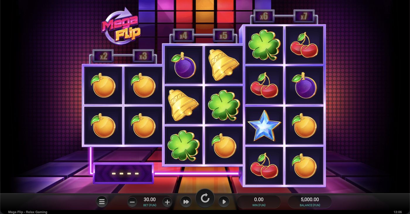 Mega Flip: image of main menu
