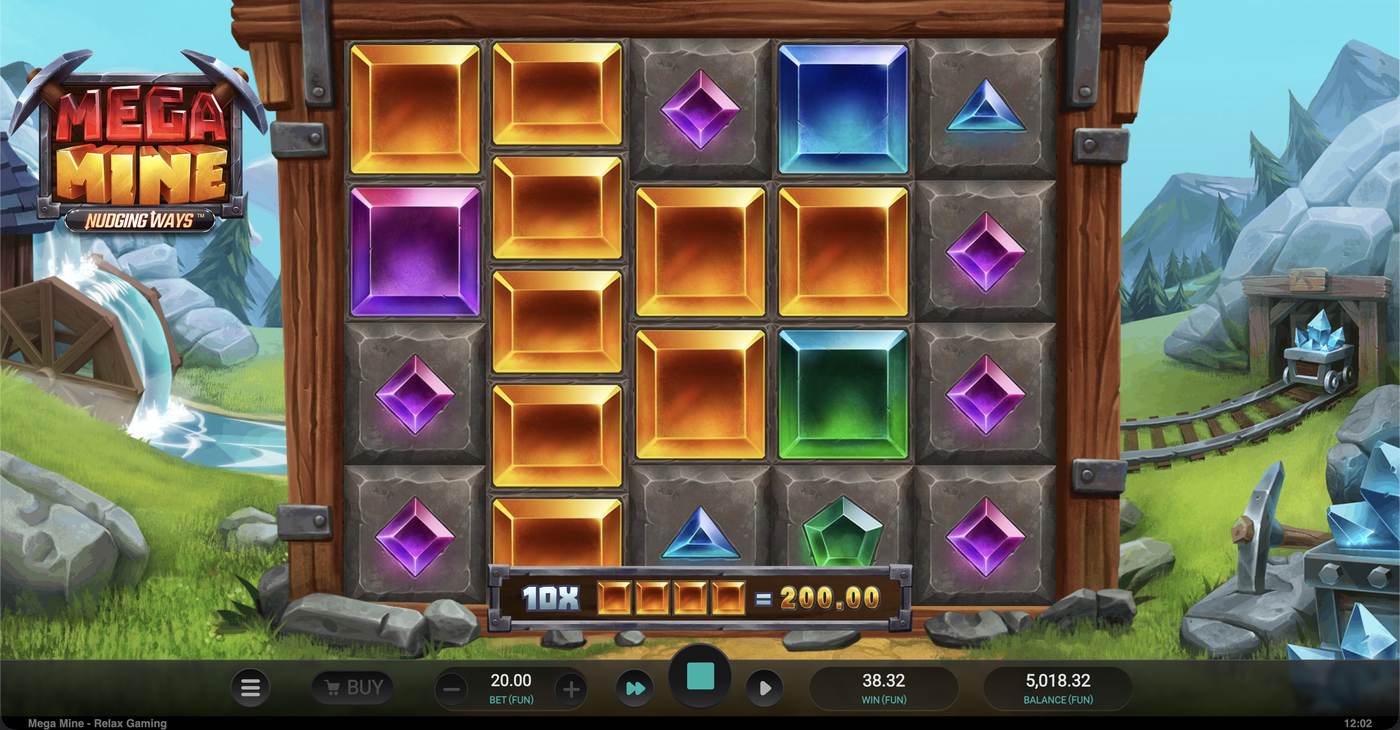 Mega Mine: image of winning