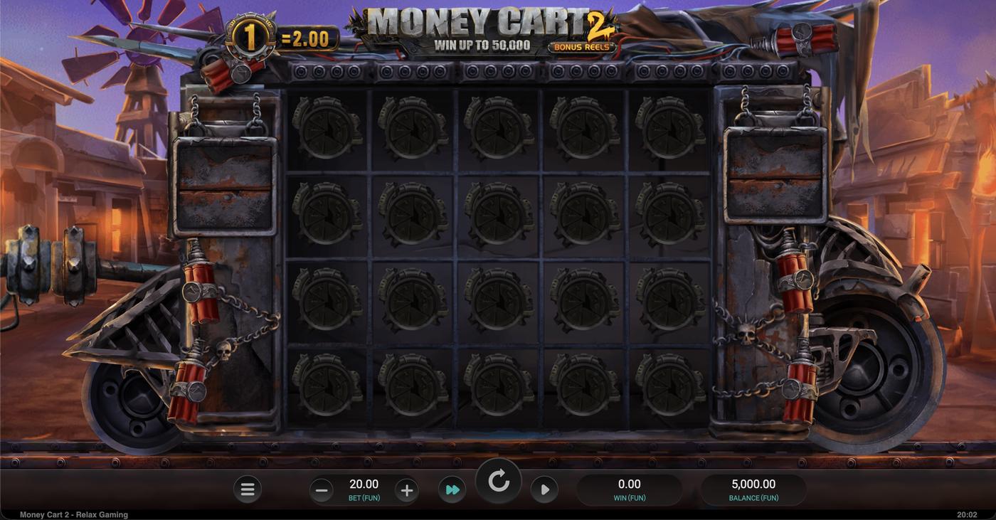 Money Cart 2: image of main menu