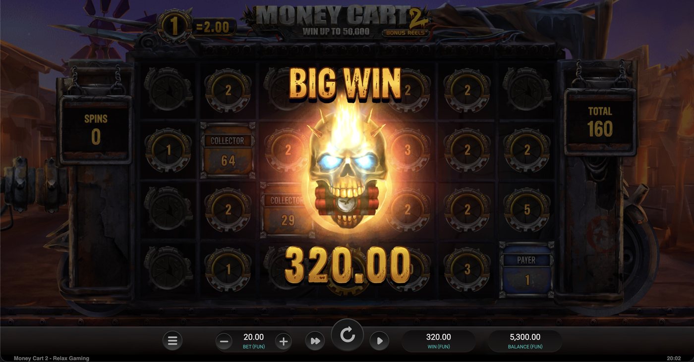 Money Cart 2: image of winning