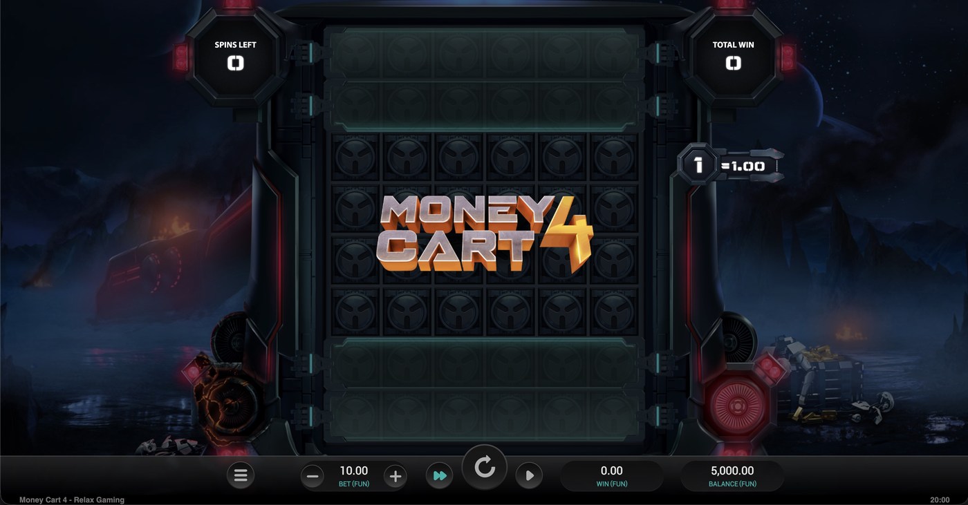 Money Cart 4: image of main menu