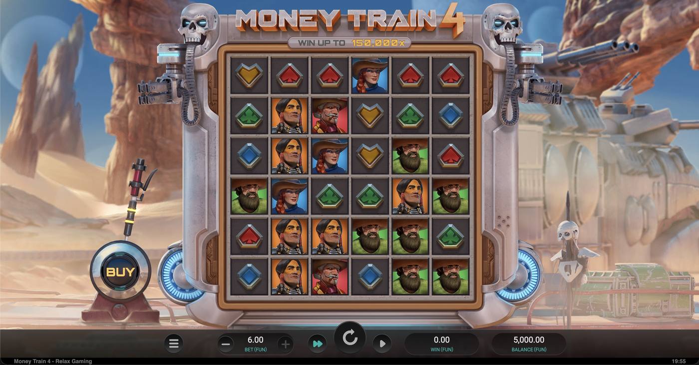 Money Train 4: image of main menu
