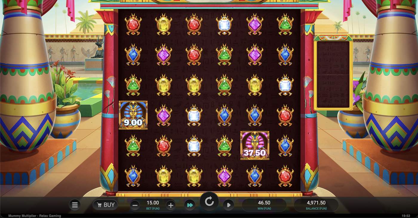 Mummy Multiplier: image of winning