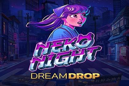 Neko Night Dream Drop Online Slot Logo