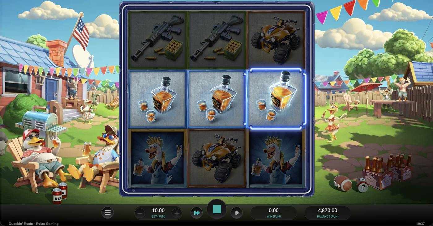 Quackin' Reels: image of winning
