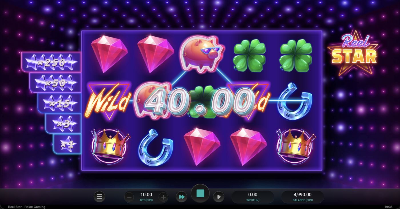 Reel Star: image of winning