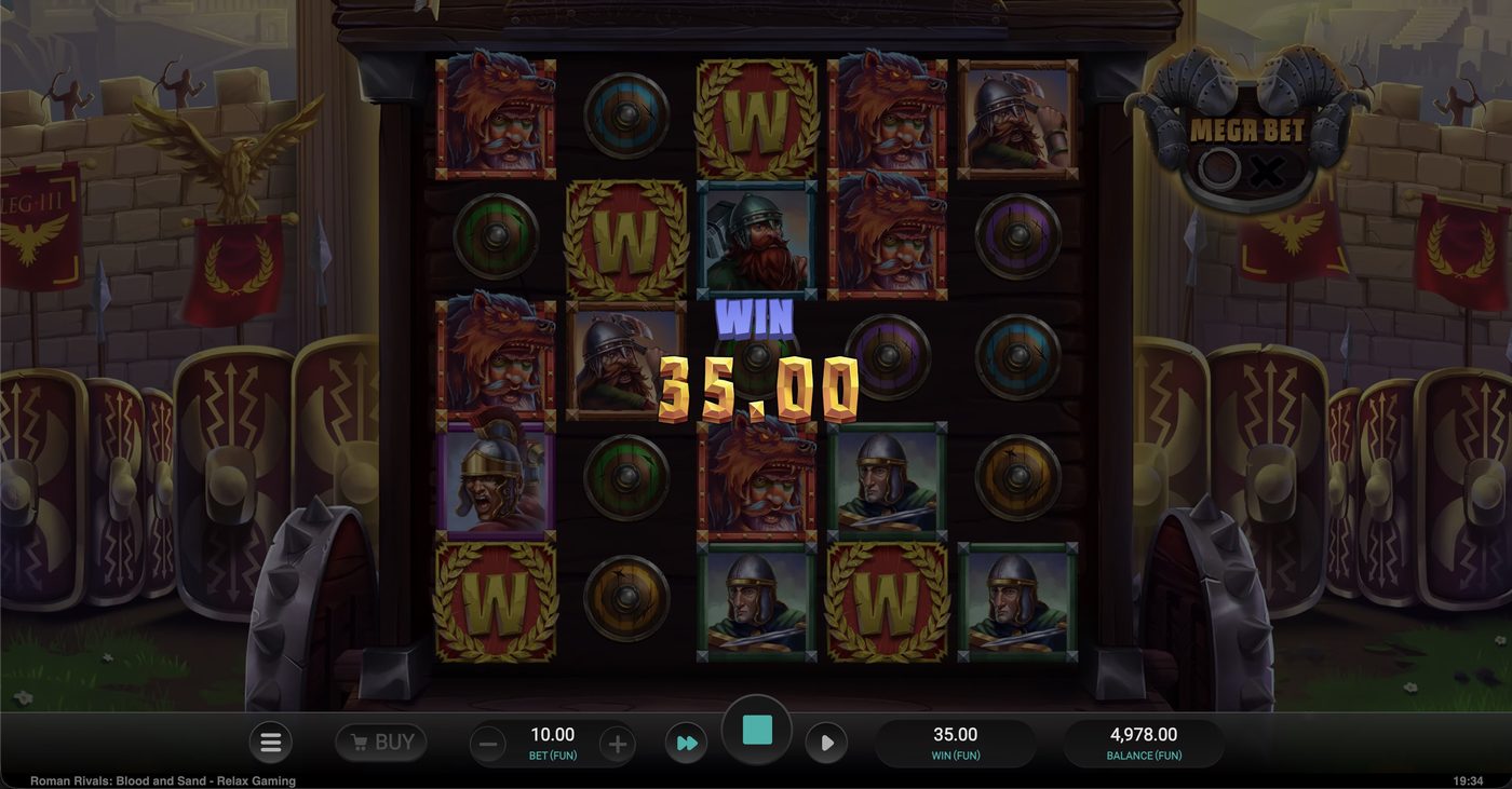 Roman Rivals Blood and Sand: image of winning